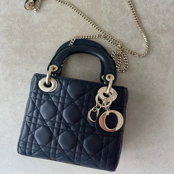 Dior | Bags | Lady Dior Mini Black | Poshmark